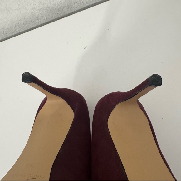 Marc Fisher Women’s Size 11M Burgundy Suede Pointed-Toe Pumps EUC Business - Picture 8 of 9